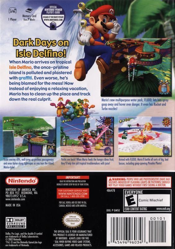 Super Mario SunShine 7/10