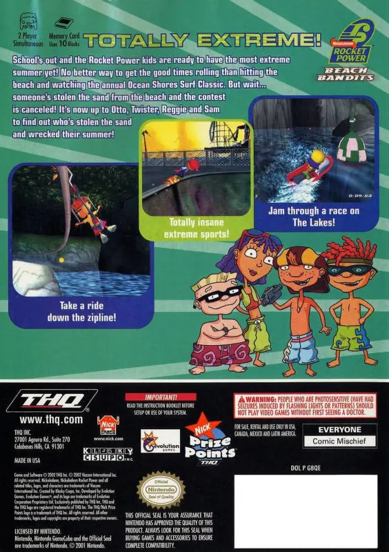 Beach Bandits Gamecube (8/10)