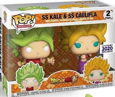 Kw14 SS Kale &amp; SS Caulifla FUnimation2022 2 Pack