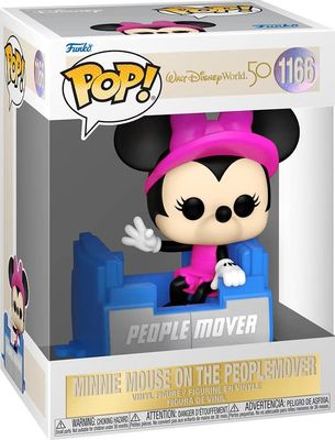 Kw47 Minnie Mouse On The Peoplemover 1166