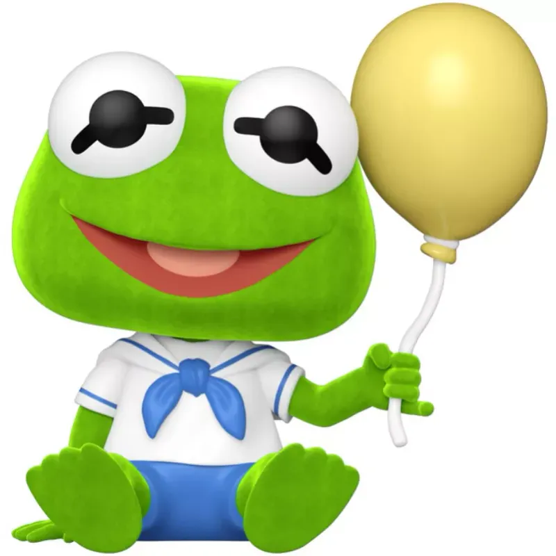 EY348 Baby Kermit Flocked 1696