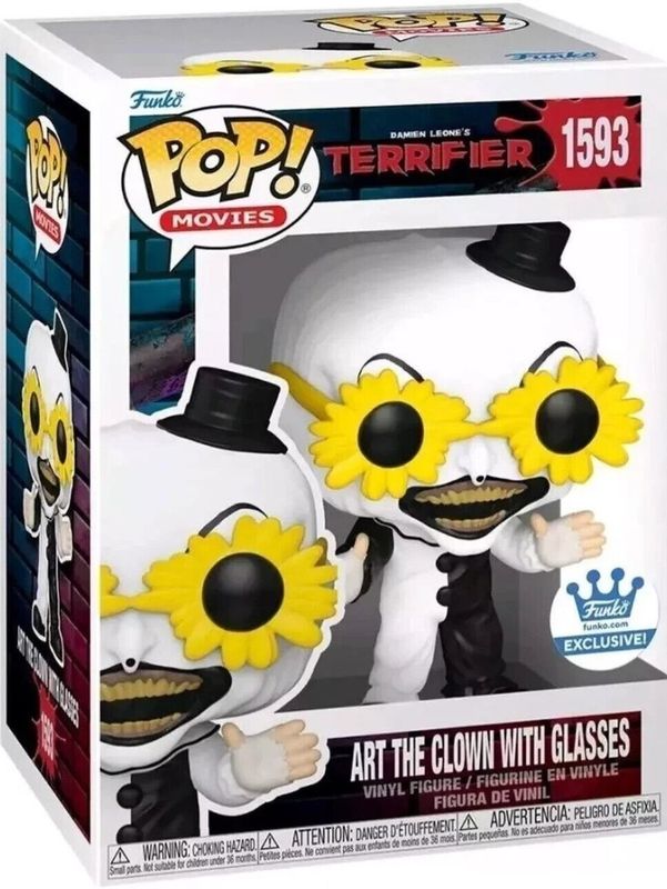 EY331 Art The Clown with Glasses 1593