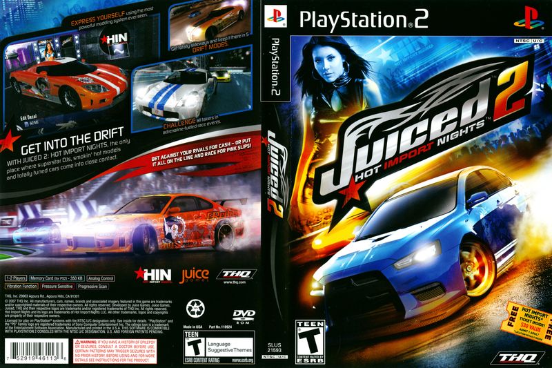 Juiced 2 Hot Import Nights Ps2 (4/10)