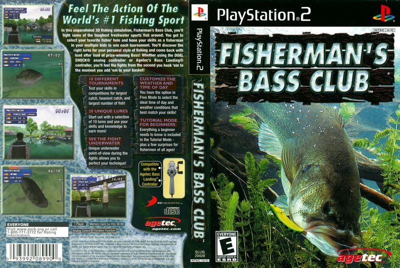 Fisherman's Bass Club Ps2 (8/10)