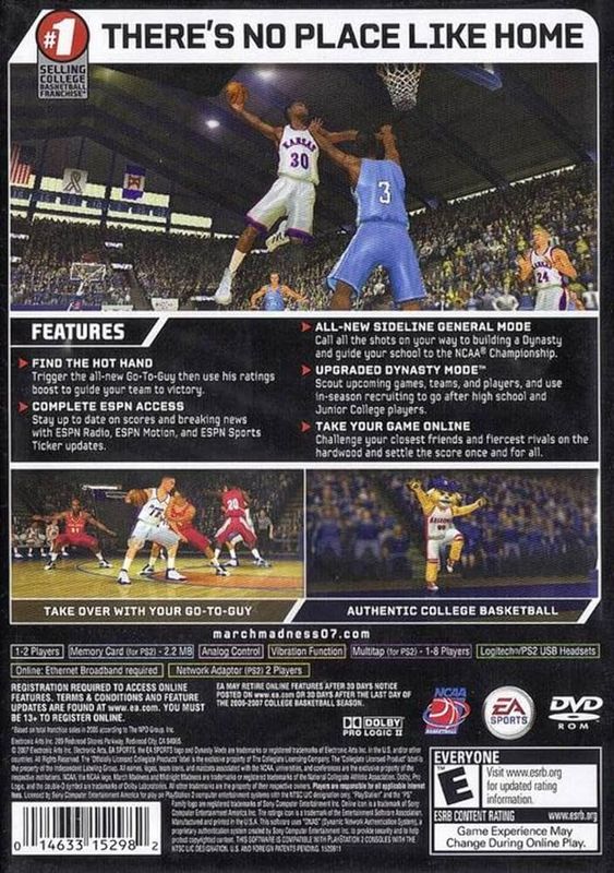 NCAA 07 March Madness Ps2 (6/10)