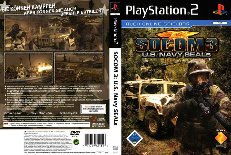 Socom 3 U.S.. Navy Seals Ps2 (6/10)