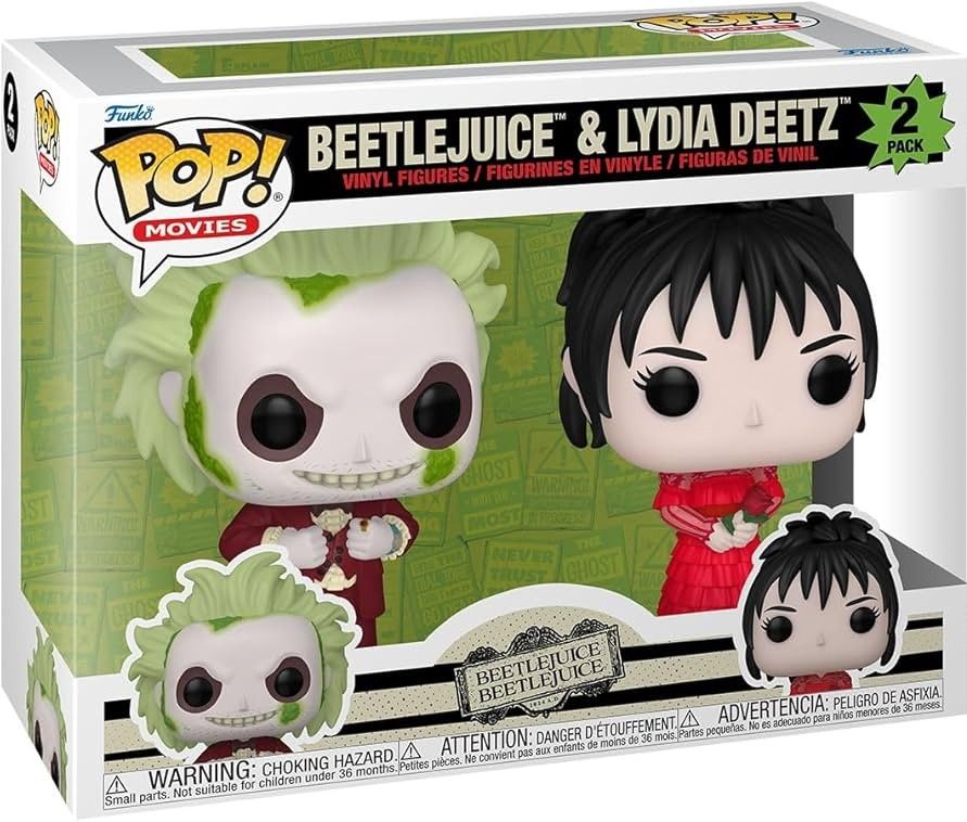 Gh58 Beetlejuice And Lydia Deetz 2 Pack