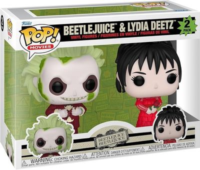 Gh58 Beetlejuice And Lydia Deetz 2 Pack