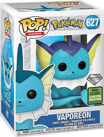 Lx42 Pokemon : Vaporeon Diamond 2021 Springcon 627