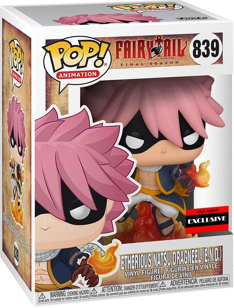 Lx19 Fairy Tail : Etherious Natsu Dragneel AAA 839