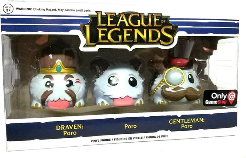 H27 League Of Legends Poro Vinyl Figure 3pack