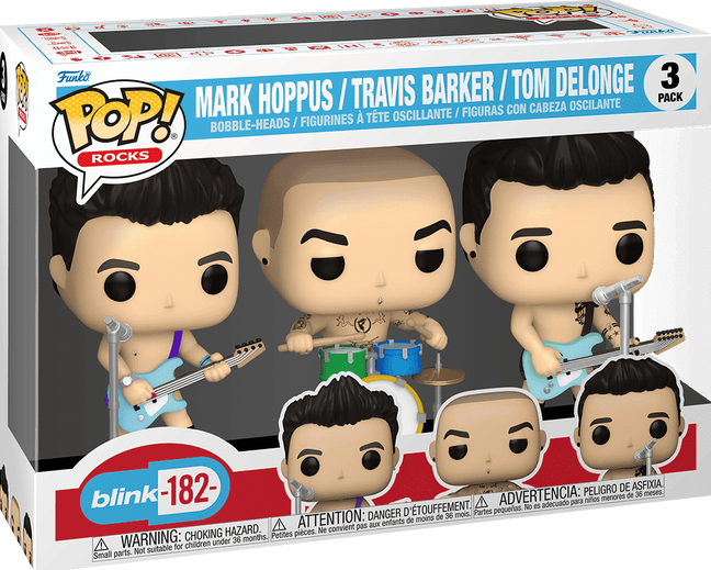 Lu35 Mark Hoppus / Travis Barker / Tom Delonge 3 Pack