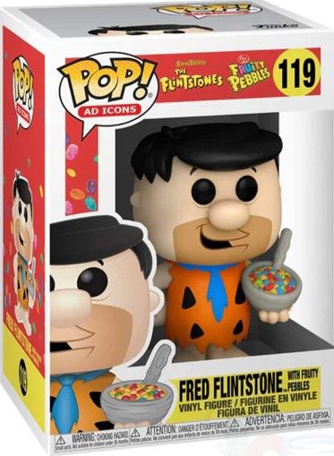 Gu298 Fred Flintstone With Fruity Pebbles 119