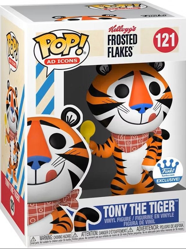 Gu296 Frosted Flakes : Tony The Tiger Funko Excl. 121