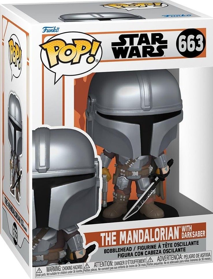 Eb25 Star Wars : The Mandalorian With Darksaber 663