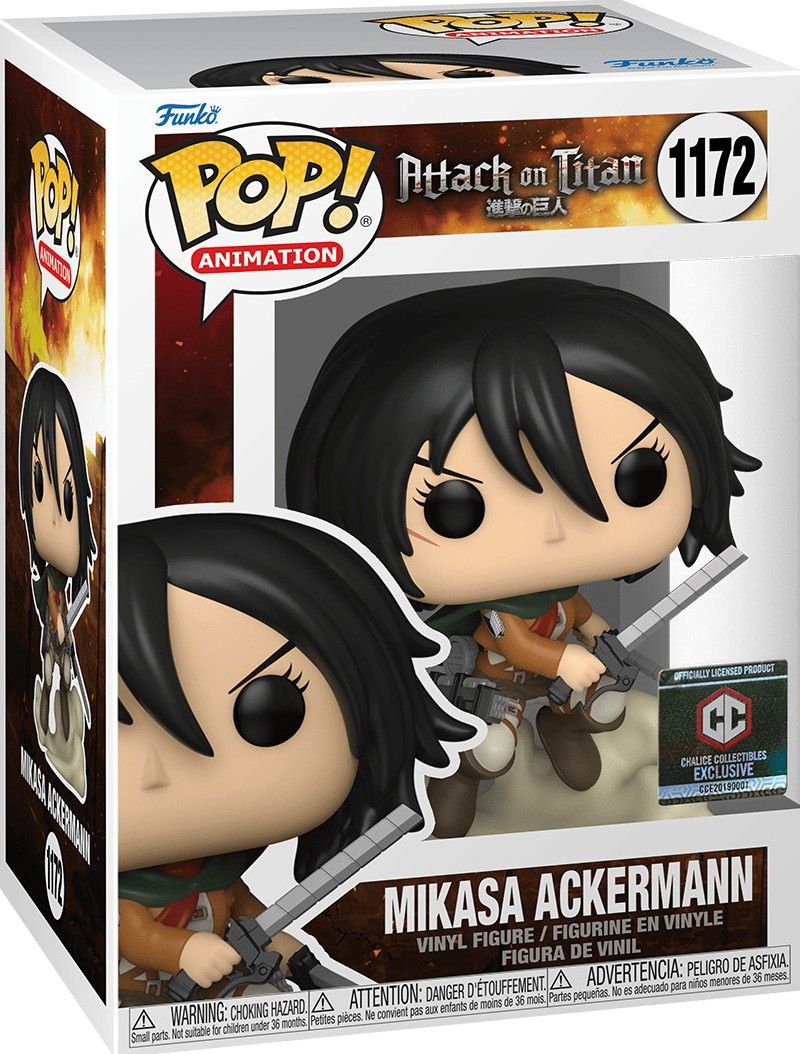 Jf53 Attack On Titan : Mikasa Ackermann CCE 1172