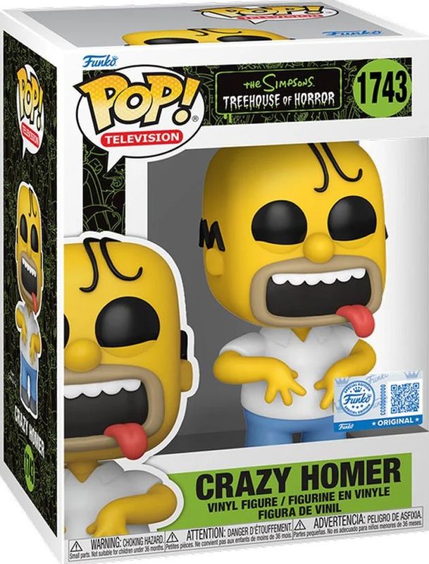 Fz652 The Simpsons ToH : Crazy Homer 1743