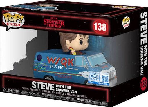 Nk1 Stranger Things : Steve With The Squawk Van 138