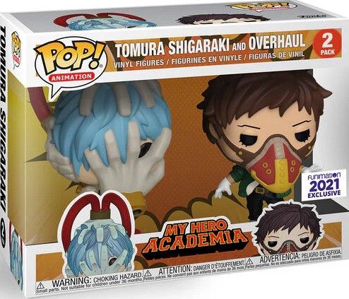 Nm151 My Hero Academia : Tomura Shigaraki And Overhaul 2021Funimation 2 Pack