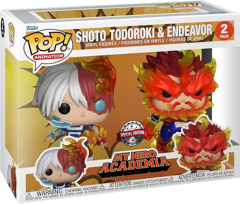 Nm154 My Hero Academia : Shoto Todoroki &amp; Endeavor SE 2 Pack