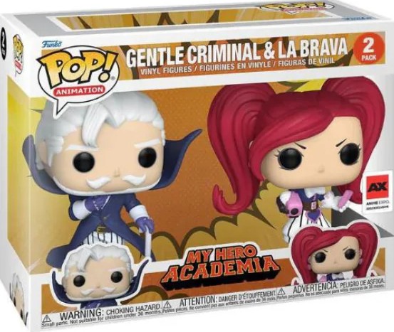 Nm152 My Hero Academia : Gentle Criminal & La Brava Ax 2 Pack