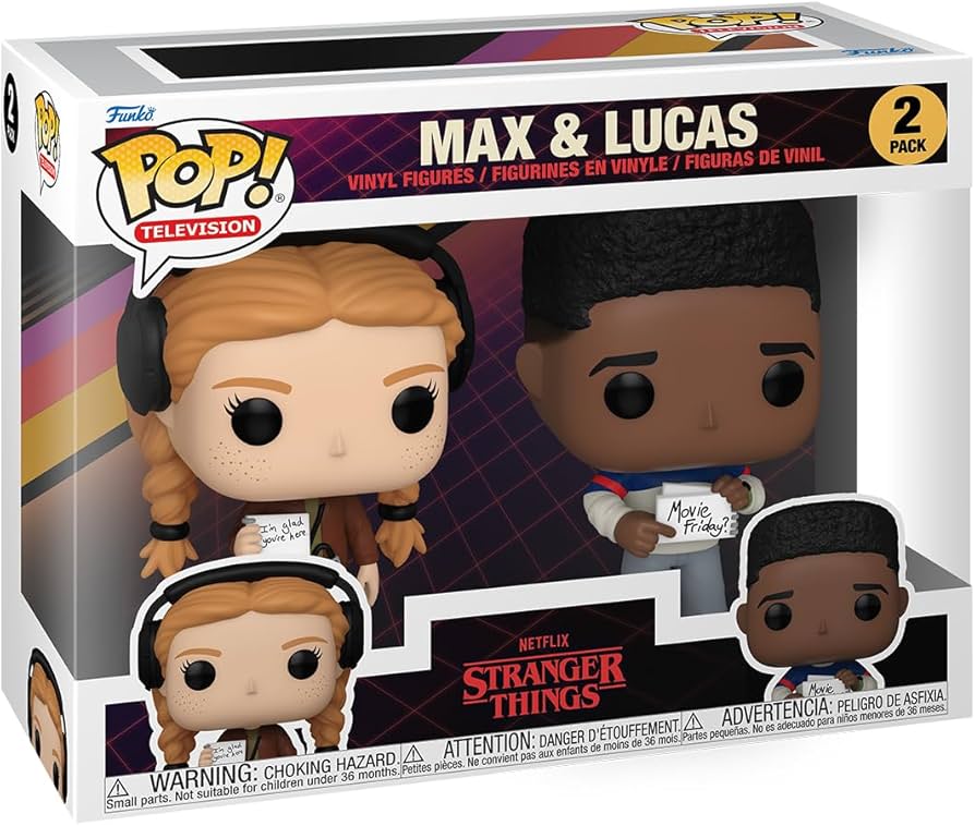 Jn152 Stranger Things : Max & Lucas 2 Pack