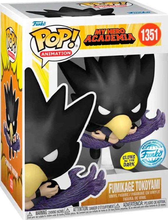 Ee34 My Hero Academia : Fumikage Tokoyami GID SEF 1351