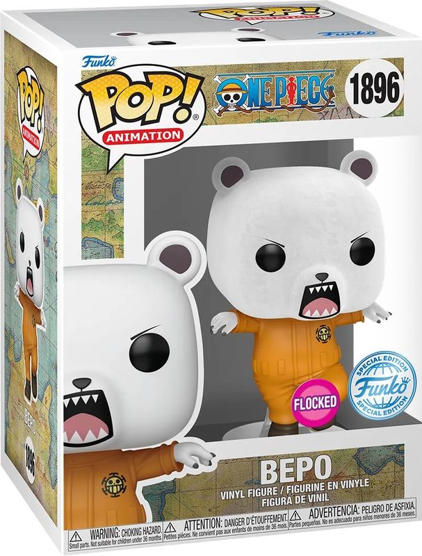 Ee37 One Piece : Bepo Flocked SEF 1896