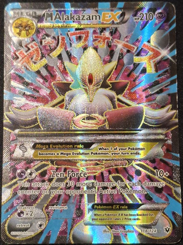 *AK11 M Alakazam EX (Full Art) 118 (Mp)