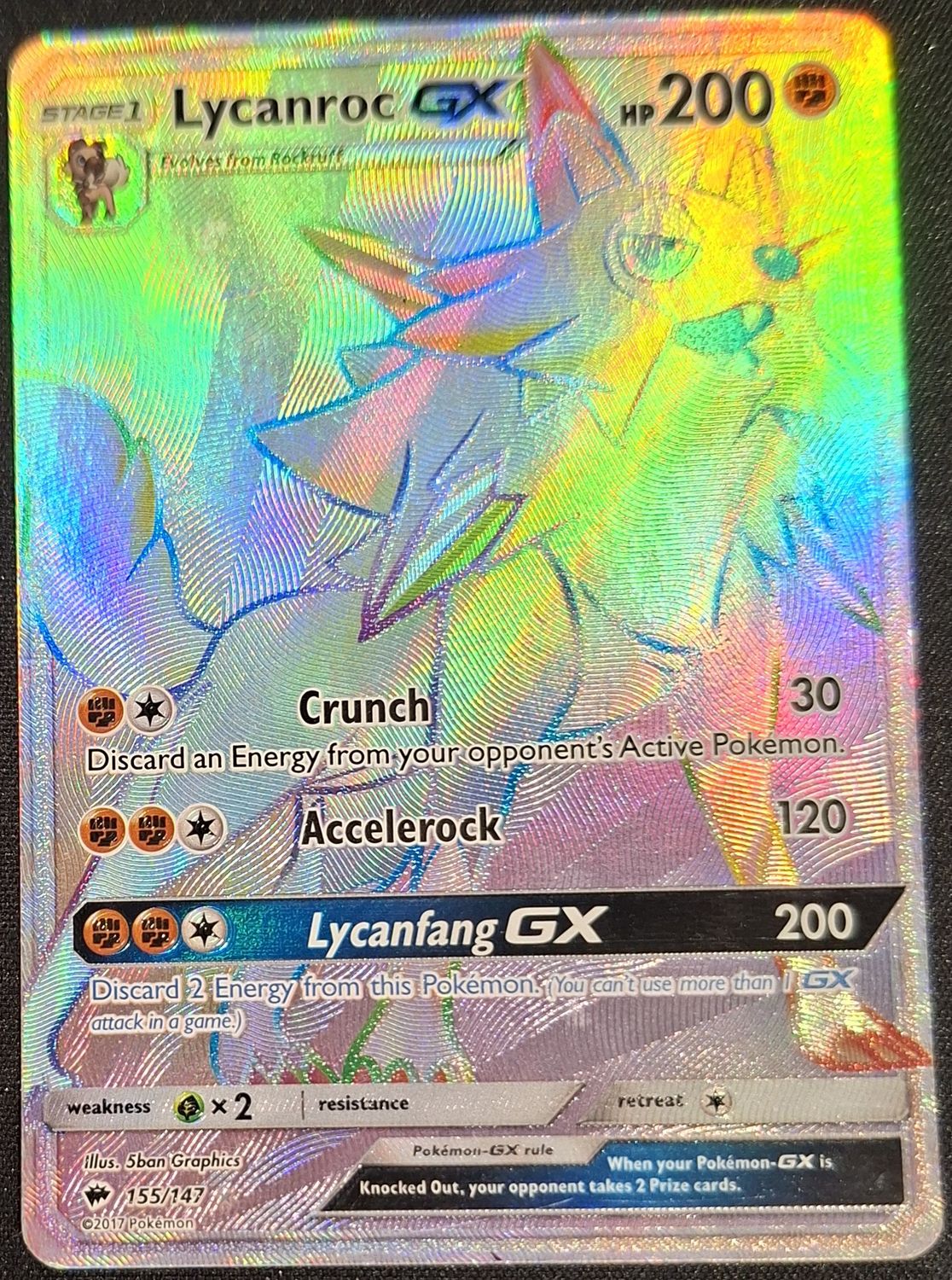 *AL3 Lycanroc GX (Secret) 155/147 (MP)