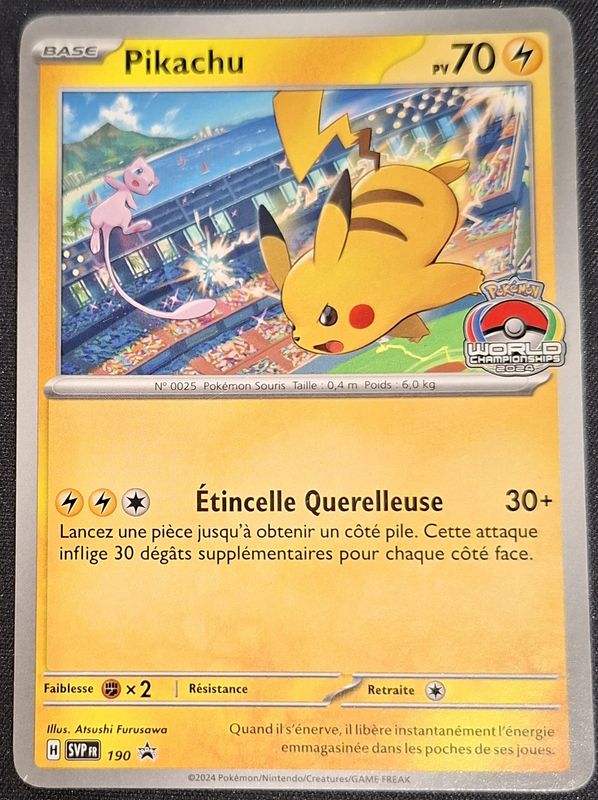 *AK19 Pikachu 190 (NM)