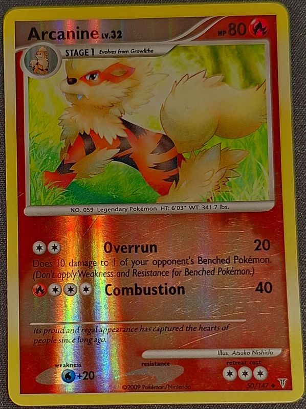 *AM5 Arcanine 50/147 (LP)