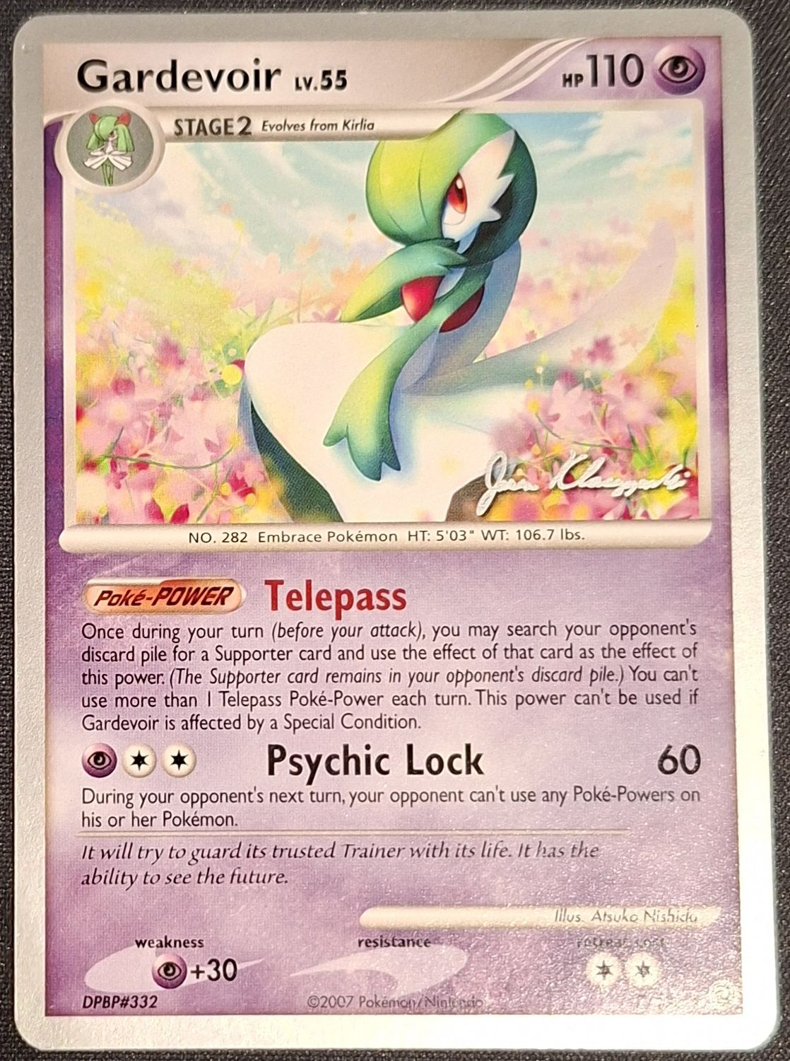 *AM8 Gardevoir (Jason Klaczynski) 7/132 (NM)