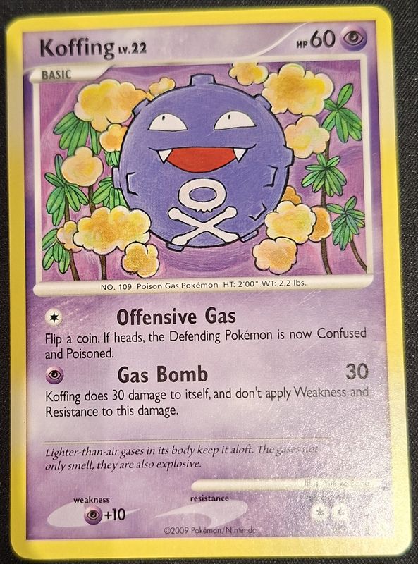 *F352 Koffing Lv.22 68/111 (LP)