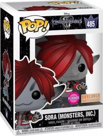Fa741 Kingdom Hearts : Sora (Monsters, Inc.) Flocked BoxLunch 485