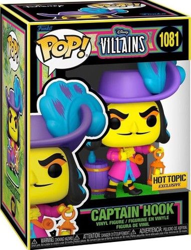 Pe57 Villains : Captain Hook HT 1081 Black Light
