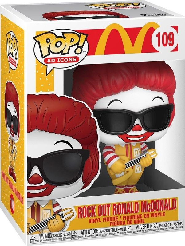 Pe190 McDo : Rock Out Ronald McDonald 109 Pe190 McDo : Rock Out Ronald McDonald 109