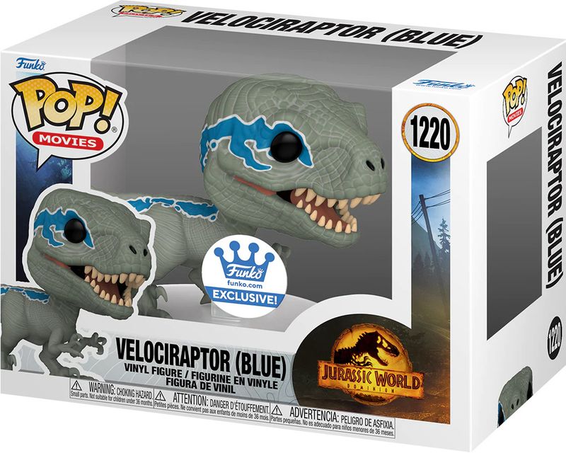 Pe208 Velociraptor (Blue) 1220
