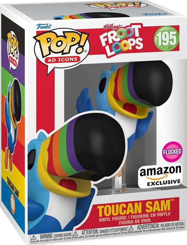 Pe173 Toucan Sam Amazon Flocked 195 Pe173 Toucan Sam Amazon Flocked 195
