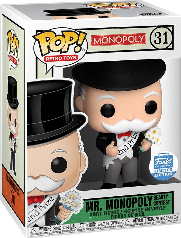 Pe27 Mr. Monopoly Funko Excl. 31 Pe27 Mr. Monopoly Funko Excl. 31