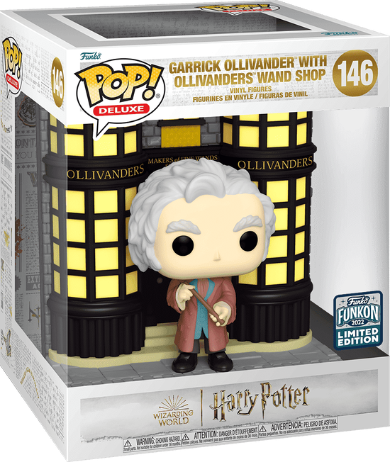 Ey428 Garrick Ollivander With Ollivanders Wand Shop 146