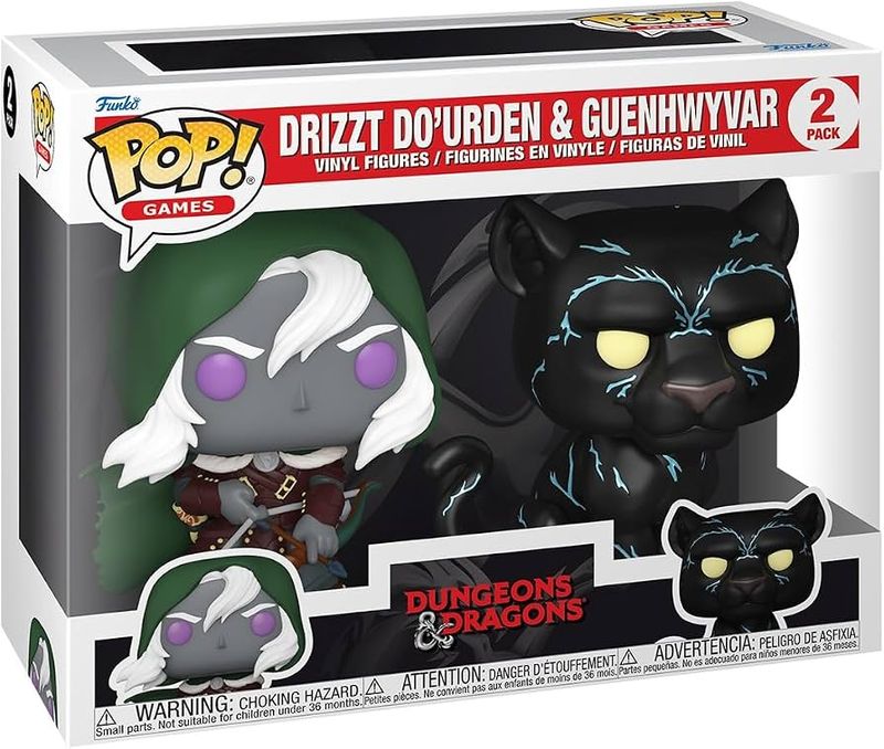 Ey470 Drizzt Do'urden &amp; Guenhwyvar 2 Pack