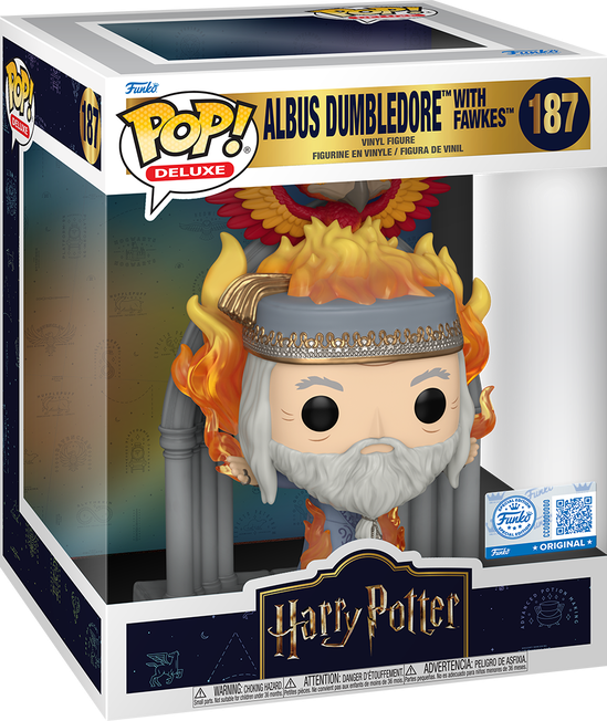 Pj252 Albus Dumbledore With Fawkes 187 ''6''