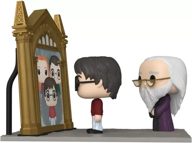 PJ189 Harry Potter and Albus Dumbledore with the mirror of Erised SE 145
