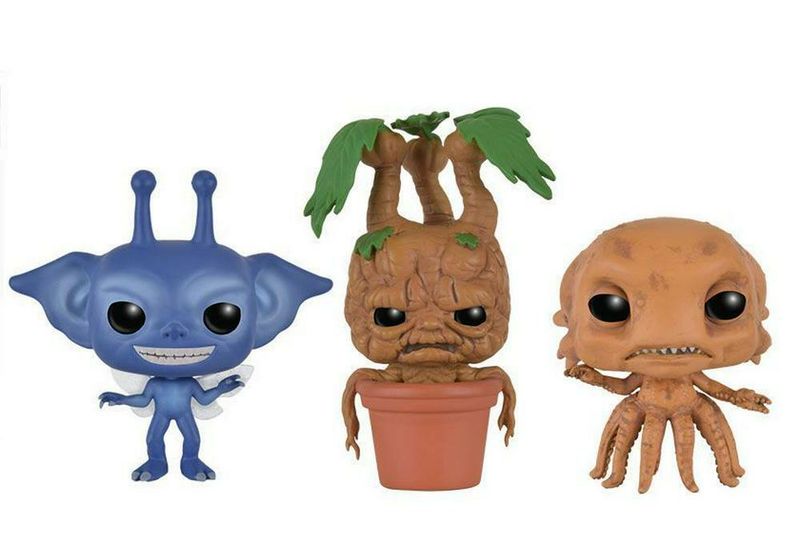 PJ30 Cornish Pixie, Mandrake &amp; Grindylow 2016 sumcon 3 pack