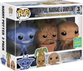 PJ30 Cornish Pixie, Mandrake &amp; Grindylow 2016 sumcon 3 pack