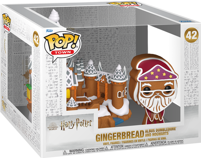 PJ310 Gingerbread Albus Dumbledore and Hogwarts 42