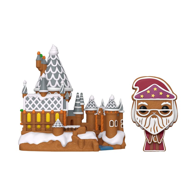 PJ310 Gingerbread Albus Dumbledore and Hogwarts 42