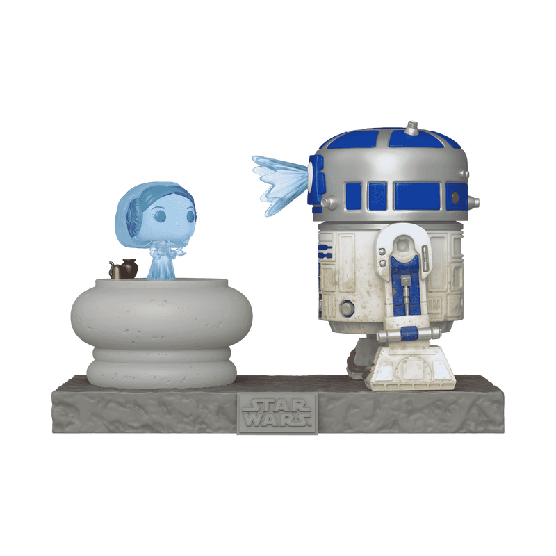 Pl16 R2-D2 And Princess Leia Hologram 766