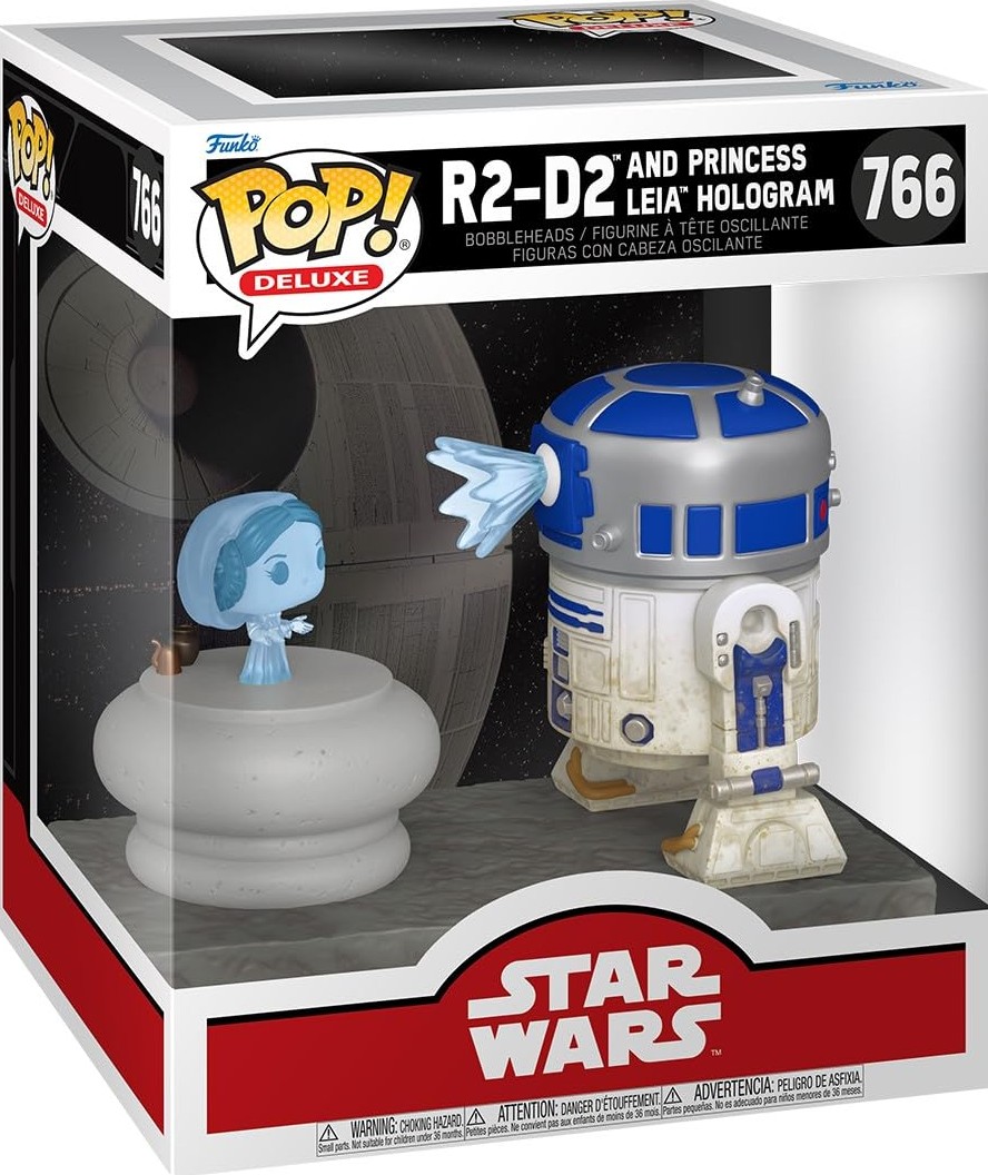 Pl16 R2-D2 And Princess Leia Hologram 766